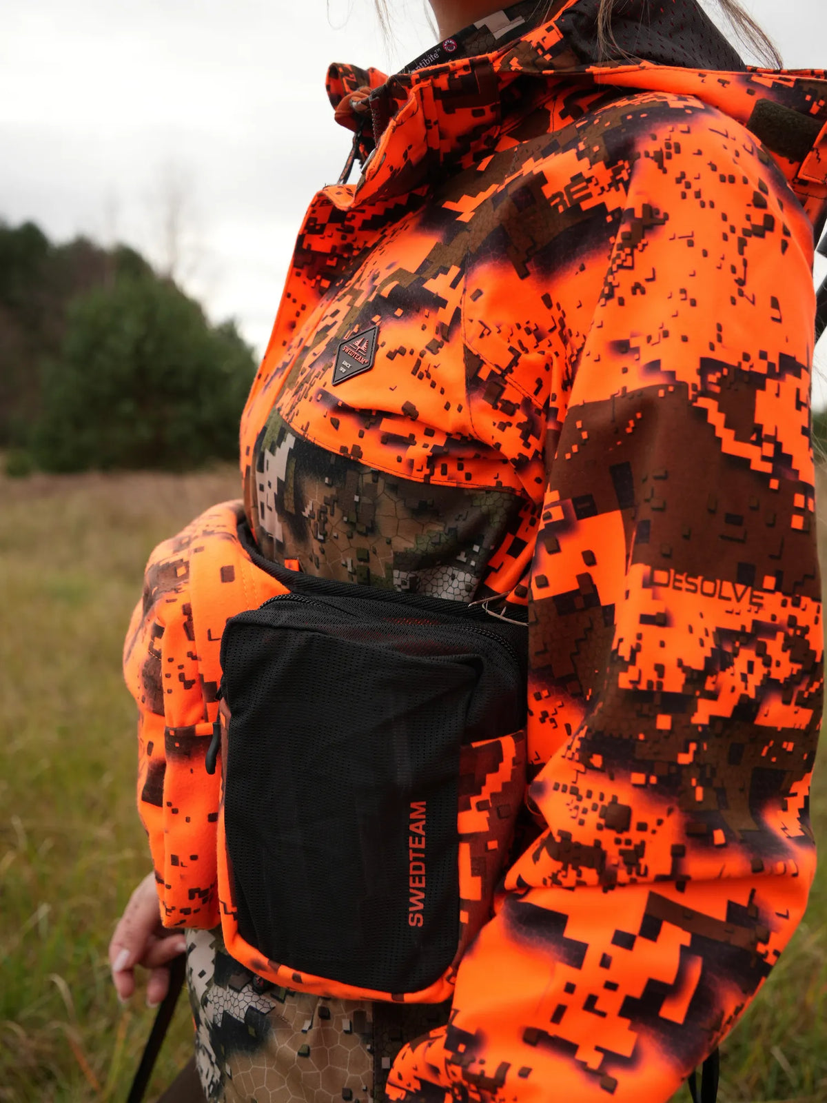 Str. 52 - Ridge 3 - Hunting Jacket Desolve Fire/Veil - Swedteam - Ombytningsvare