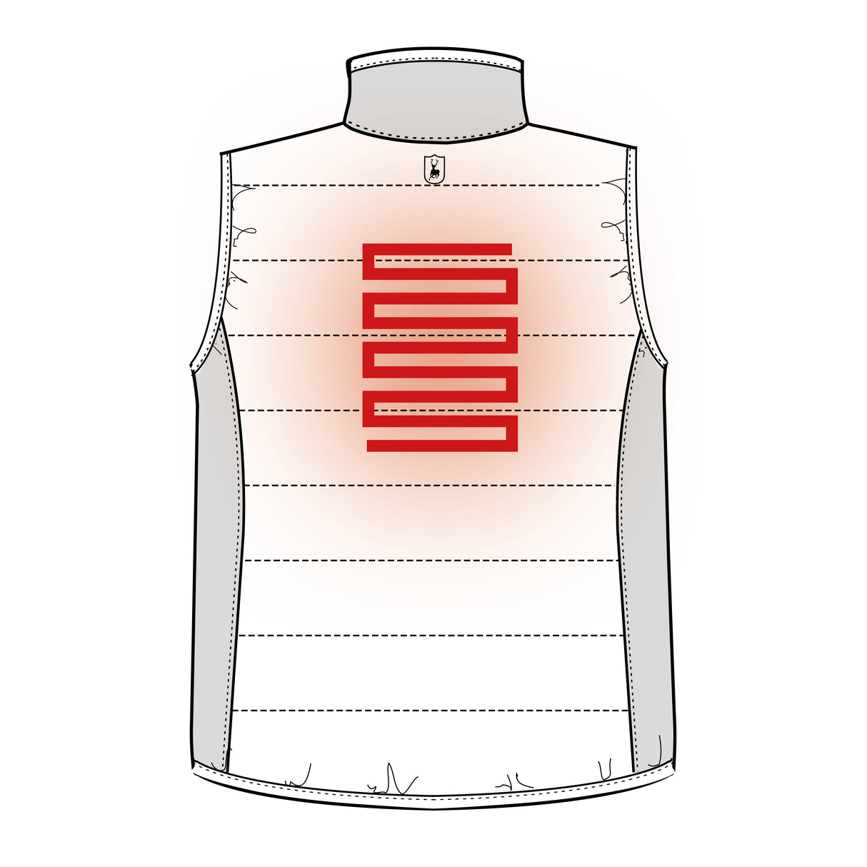 Heat vatteret vest - Deerhunter - Wood