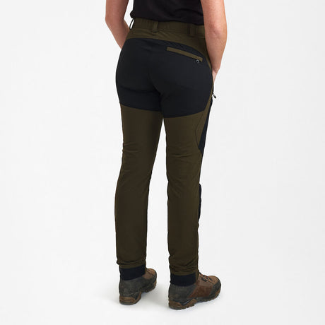 Lady Northward Bukser - Green/Black - Deerhunter
