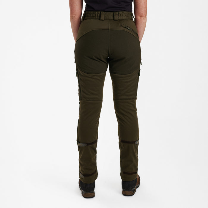 Lady Excape Softshell-bukser Art Green -  Deerhunter