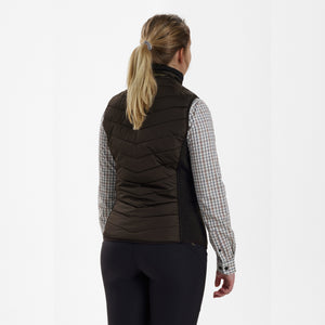 Lady Caroline Vatteret Vest - Brown - Deerhunter