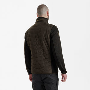 Moor Vatteret Jakke med strik - Brown - Deerhunter