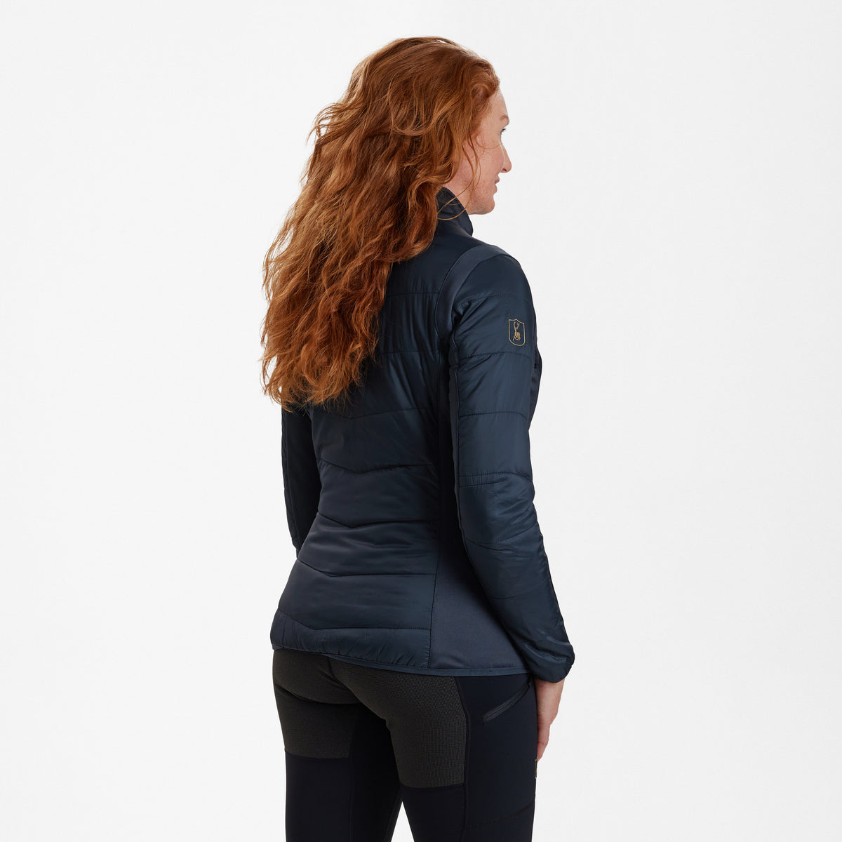 Lady Heat vatteret jakke - Dark blue - Deerhunter