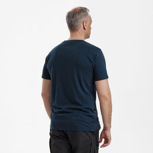 Nolan T-shirt - Dark Blue -  Deerhunter
