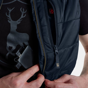 Heat vatteret vest - Deerhunter - Dark Blue