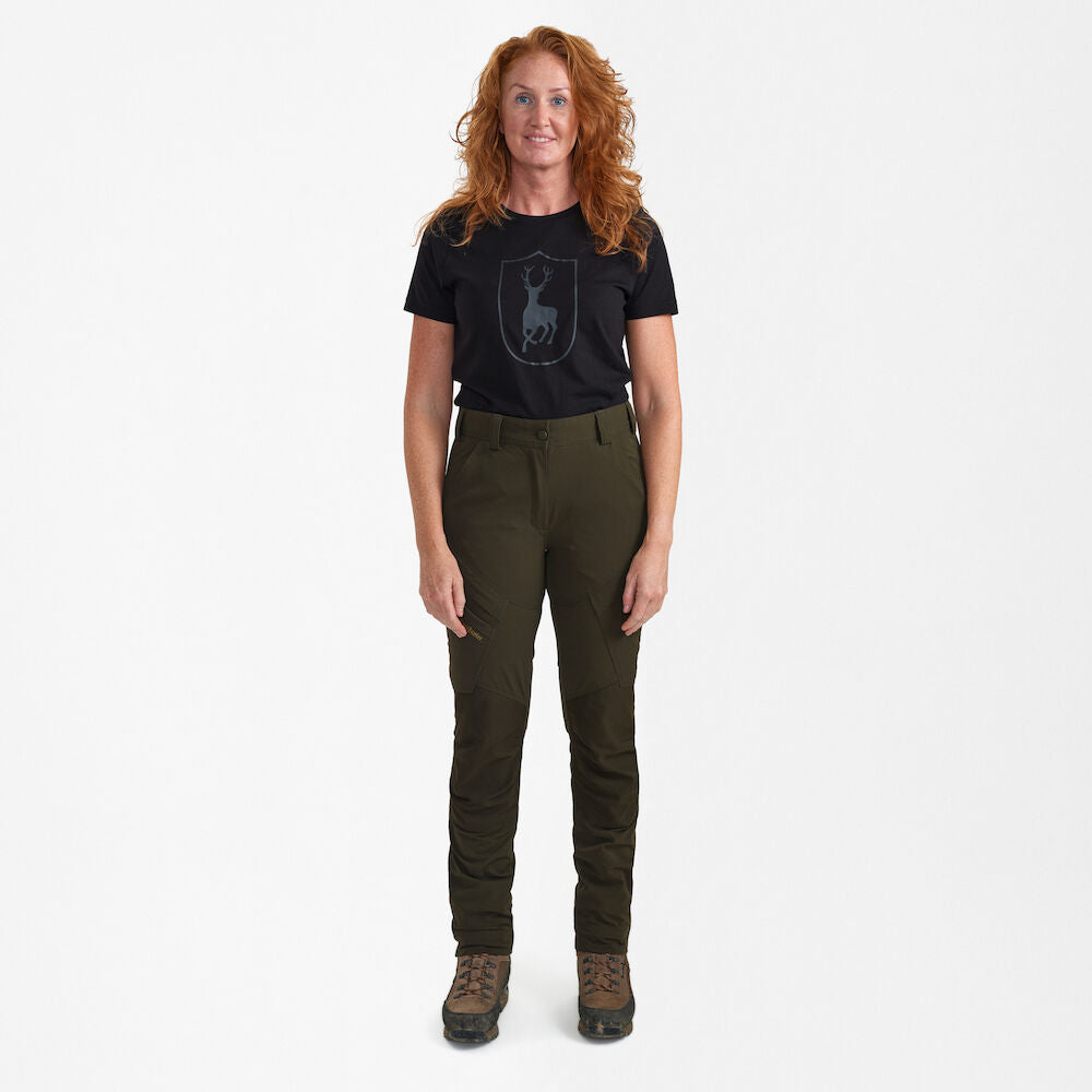 Lady Northward Bukser - Bark Green - Deerhunter