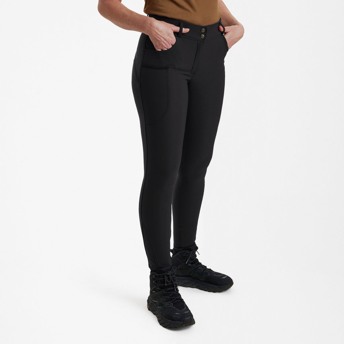 Lady Jagttights - Black - Deerhunter