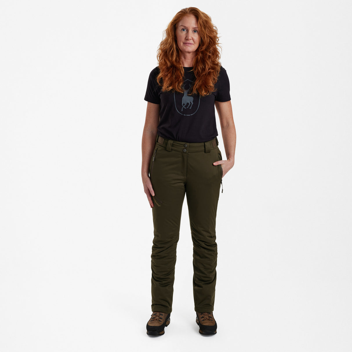 Lady Excape Winter Bukser Art Green -  Deerhunter