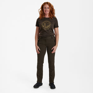Lady Ann Full Stretch Bukser - Fallen Leaf - Deerhunter