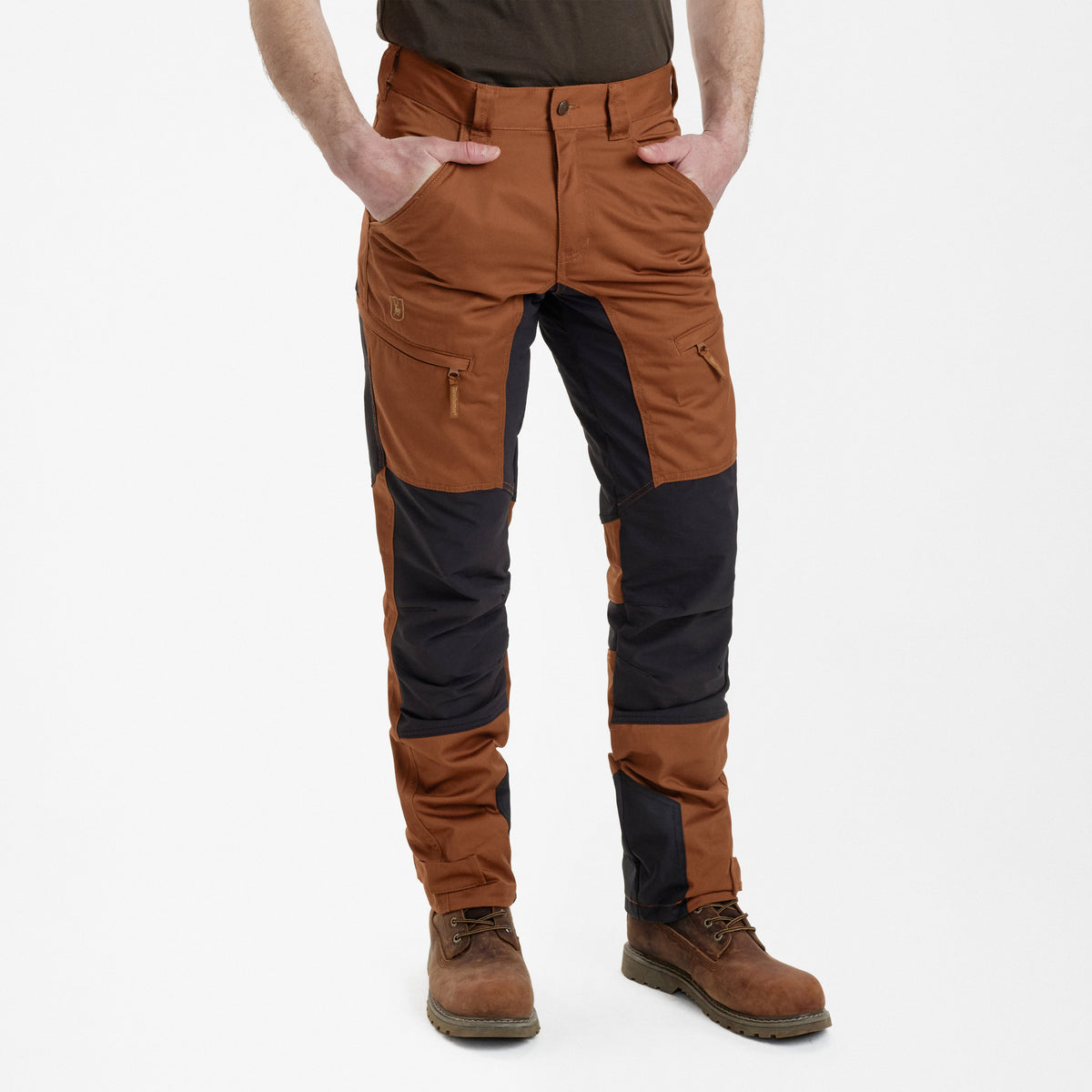 Rogaland Stretchbukser - Kontrast Orange - Deerhunter