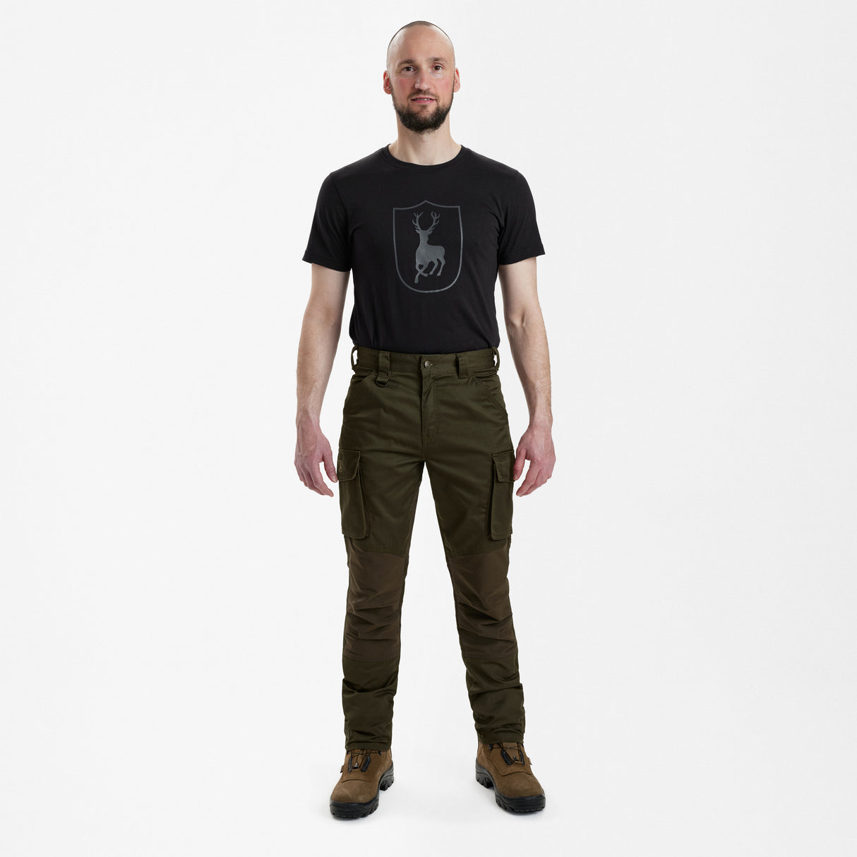 Rogaland Stretchbukser - Kort - Deerhunter - Adventure Green