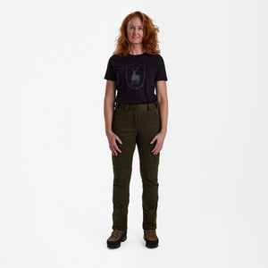 Lady Excape Softshell-bukser Art Green -  Deerhunter