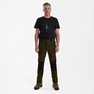 Strike Full Stretch Bukser Herre - Black/leaf - Deerhunter