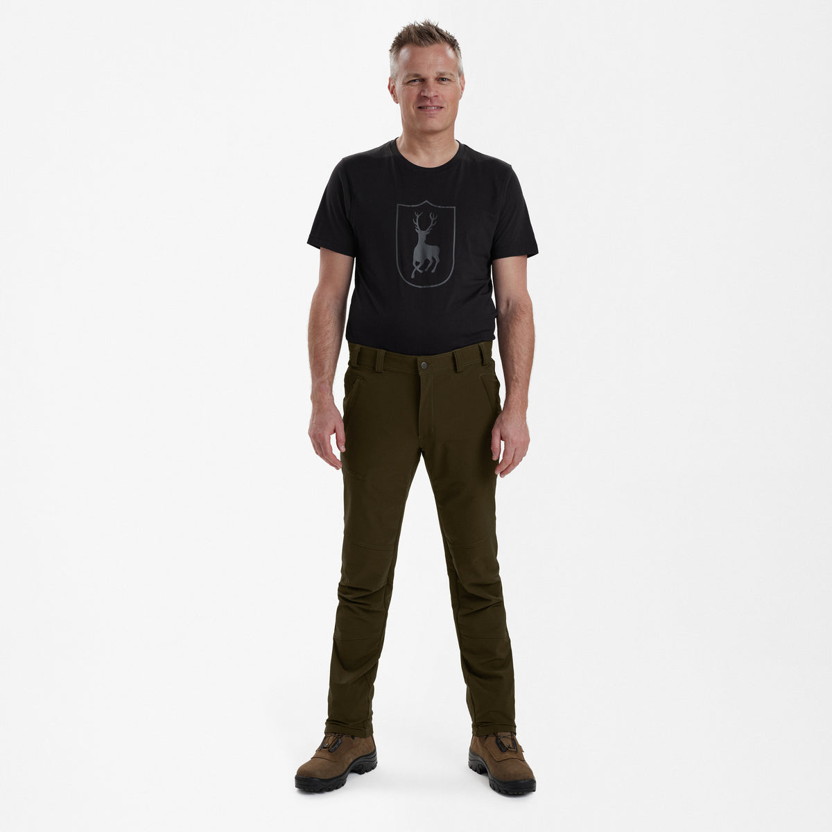 Str. 60 - Strike Full Stretch Bukser Herre - Fallen leaf - Deerhunter - Ombytningsvare