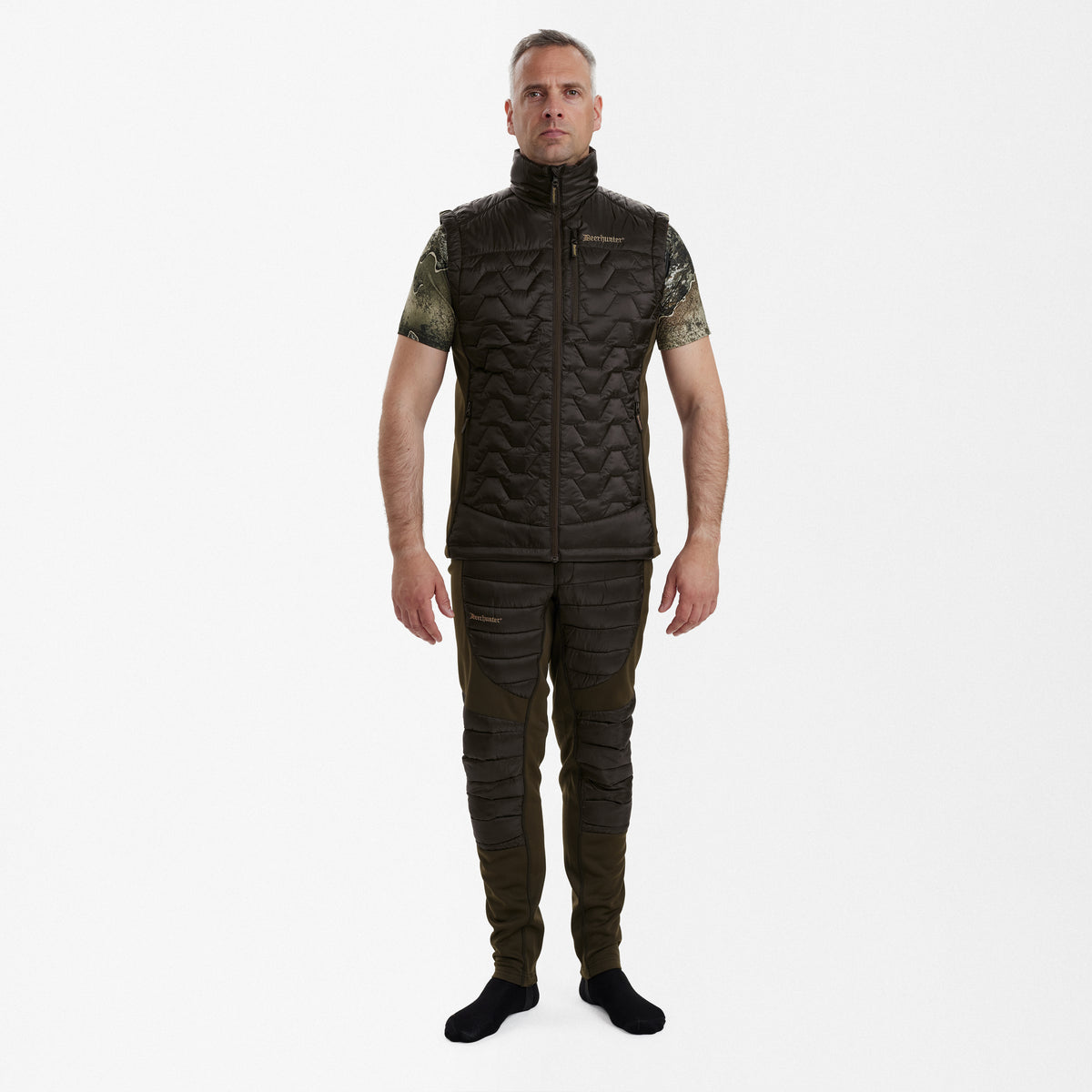 Excape Quilted Vest - Green - Deerhunter