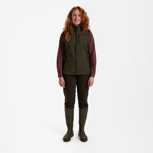 Lady Pam Bonded Fleecevest - Deerhunter