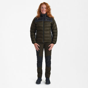 Lady Northward Vatteret Jakke Green - Deerhunter