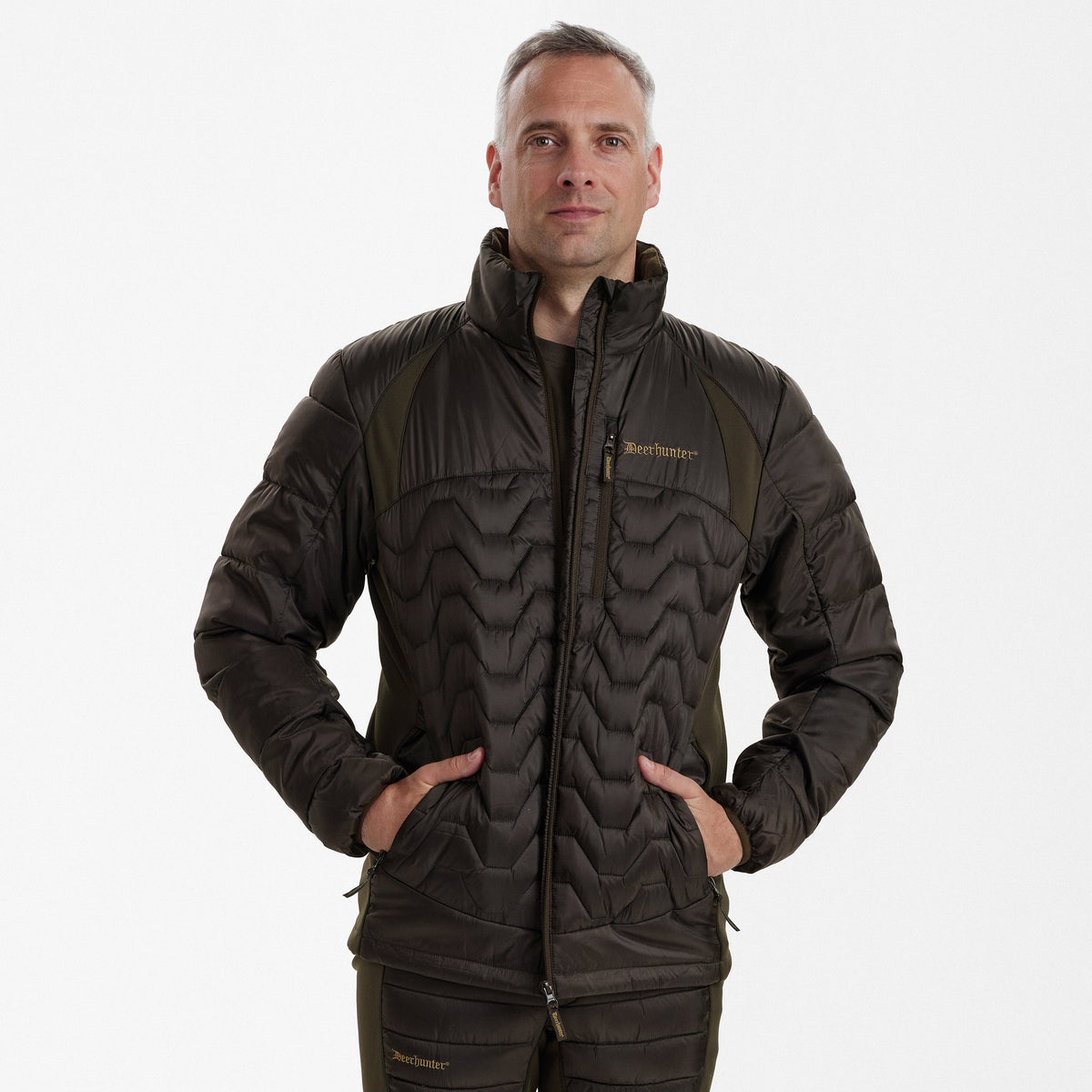 Excape Quiltet Jakke - Green - Deerhunter