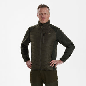 Moor Vatteret Jakke med strik - Green - Deerhunter