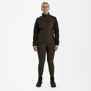 Lady Caroline Vatteret Jakke - Green - Deerhunter
