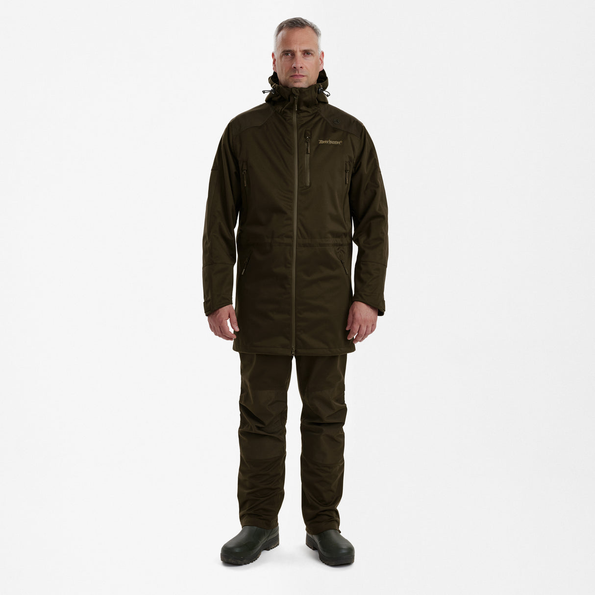 Excape Regnjakke Art Green -  Deerhunter