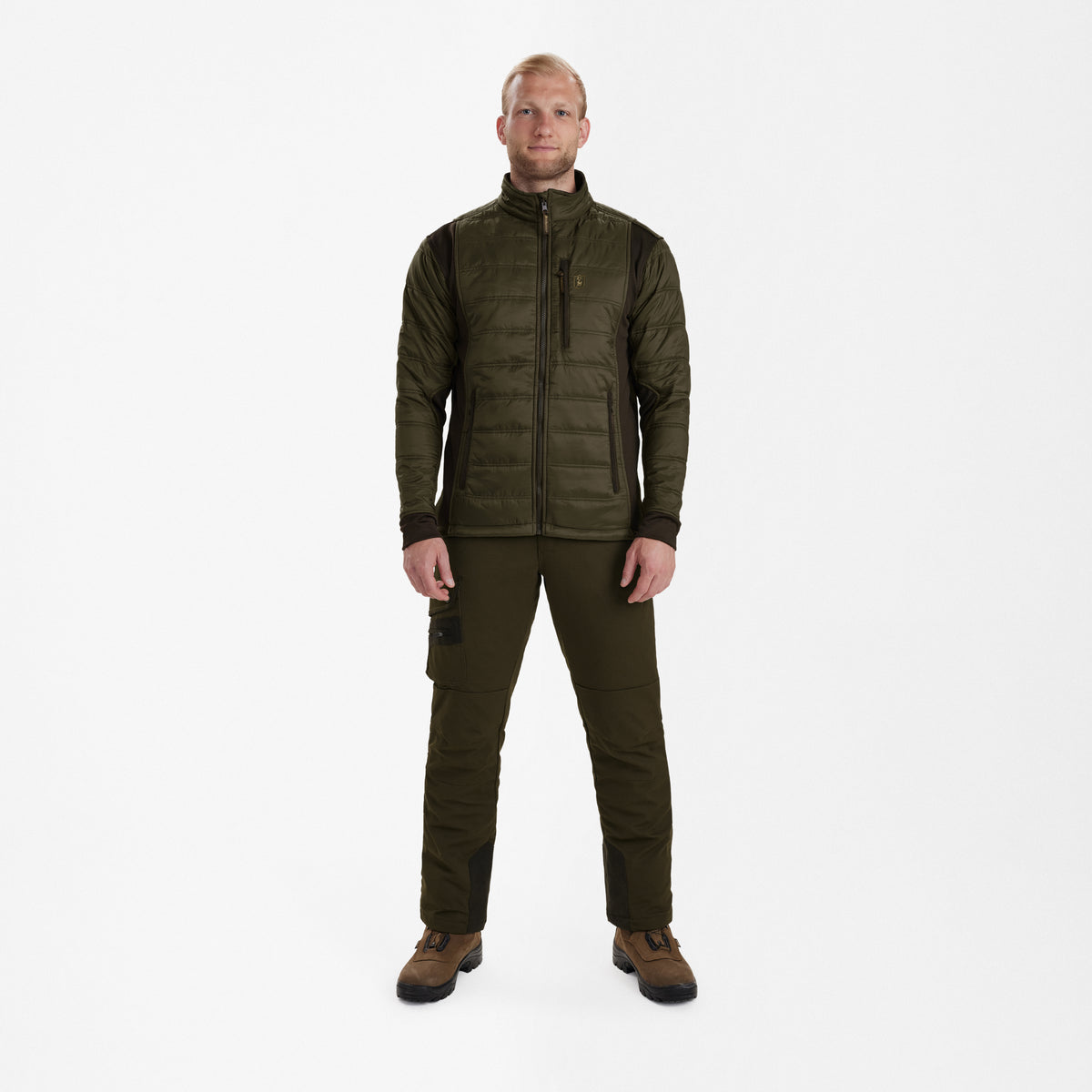 Muflon Zip-In Jakke - Green - Deerhunter