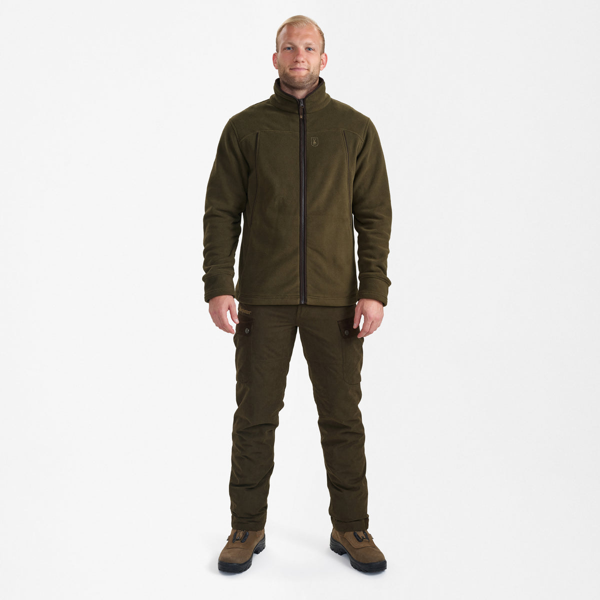 Eagle Fleece Jakke Tarmac Green - Deerhunter