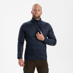 Heat vatteret jakke - Dark Blue - Deerhunter