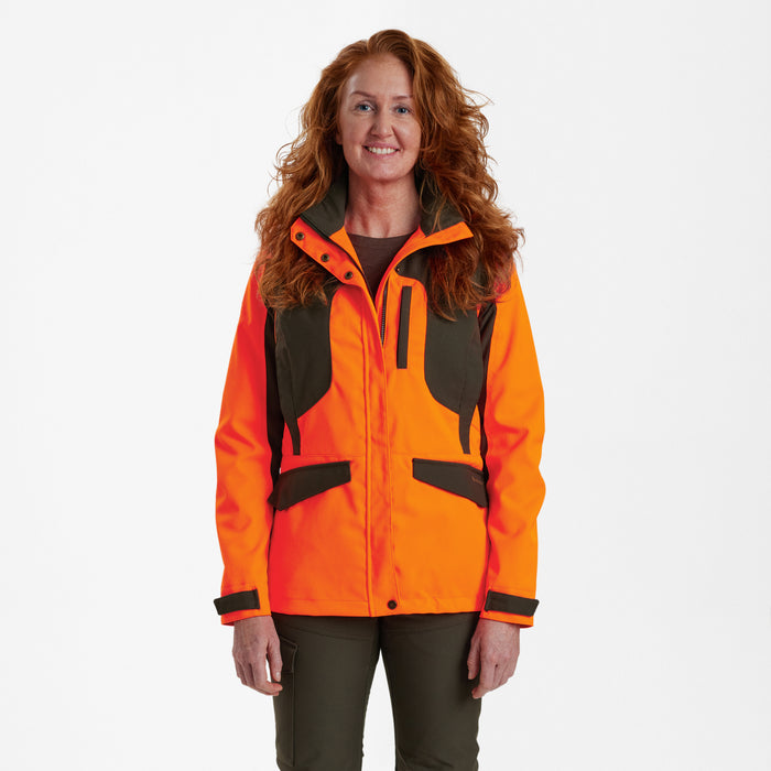 Lady Ann Extreme jakke med membran Orange -  Deerhunter