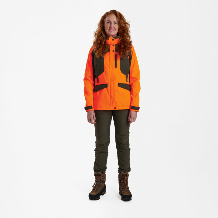 Lady Ann Extreme jakke med membran Orange -  Deerhunter