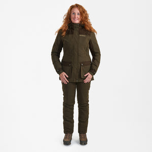 Lady Eagle Winter Jakke - Tarmac Green - Deerhunter