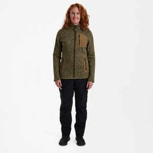 Lady Sarek Strikjakke - Butternut - Deerhunter