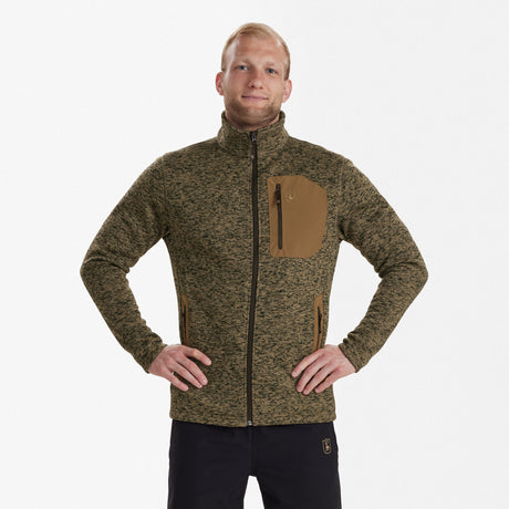 Sarek Strikjakke - Butternut - Deerhunter