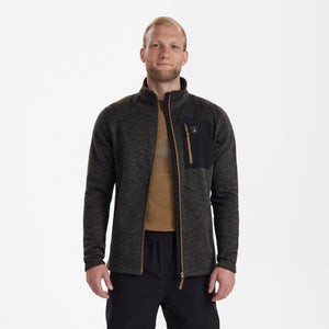 Sarek Strikjakke - Dark Grey - Deerhunter
