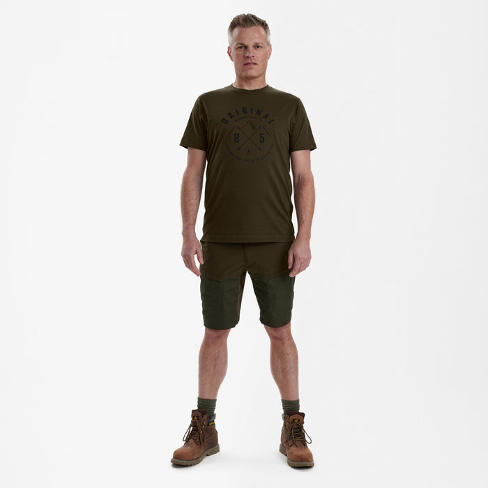 Nolan T-shirt - Deep Green -  Deerhunter