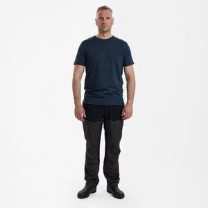 Nolan T-shirt - Dark Blue -  Deerhunter