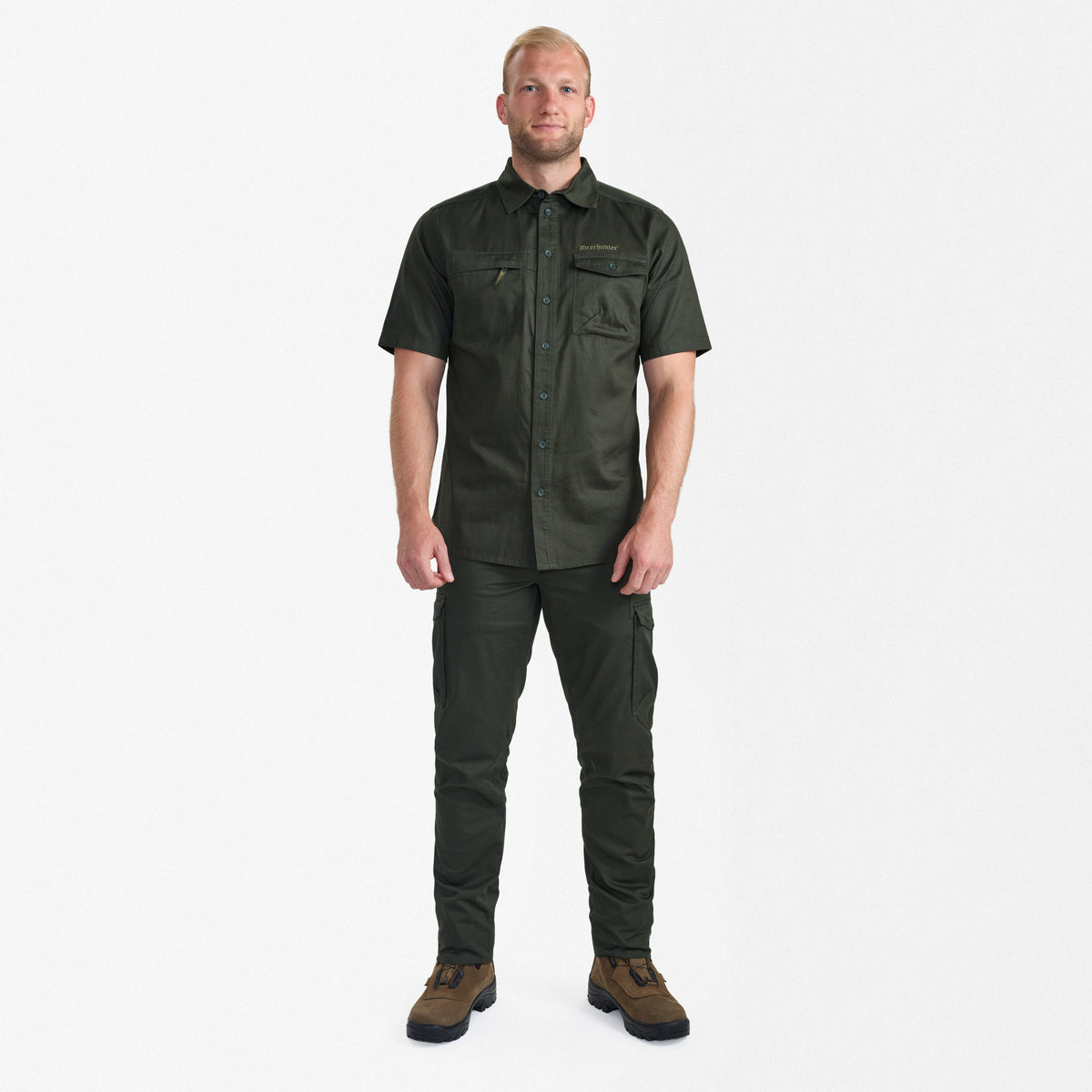 Atlas Skjorte S/S Timber - Deerhunter