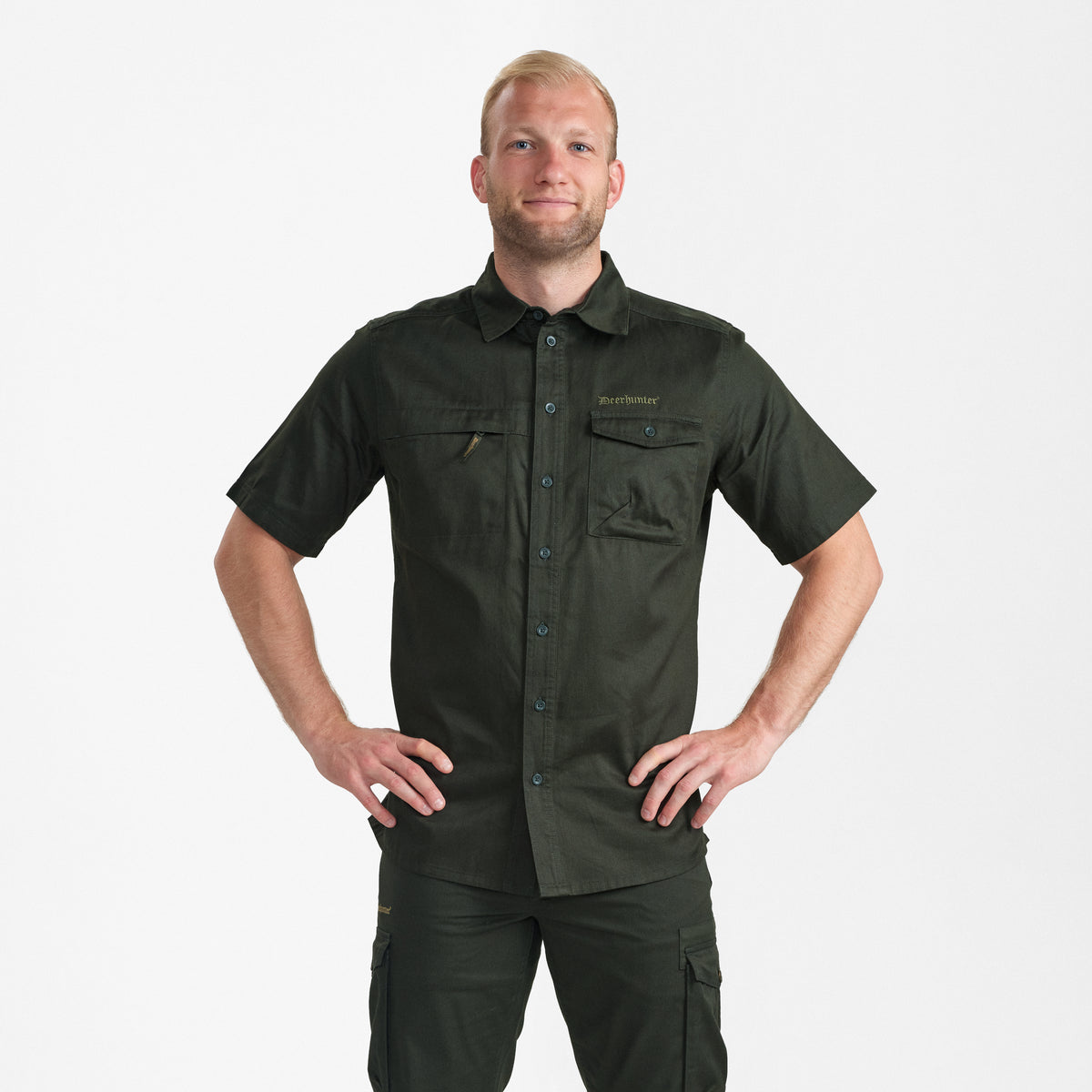 Atlas Skjorte S/S Timber - Deerhunter