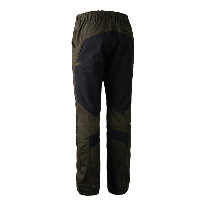 Rogaland Stretchbukser med kontrast - Kort - Deerhunter - Adventure Green