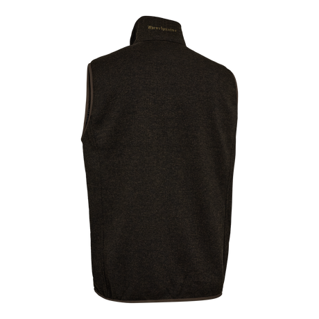 Moor Strikket Vest - Brown Leaf - Deerhunter