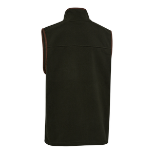 Cumbria Fleece Vest - Deerhunter - Forest Ember