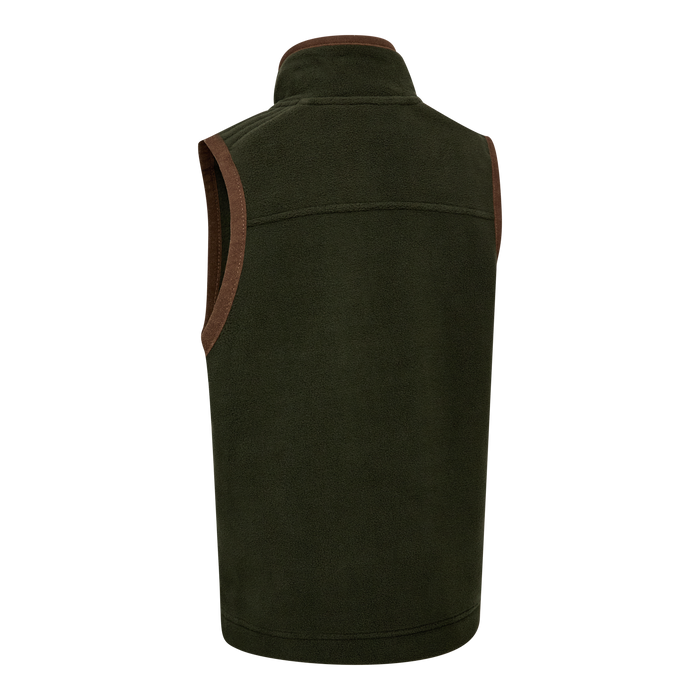 Youth Cumbria Fleece Vest - Deerhunter - Forest Ember