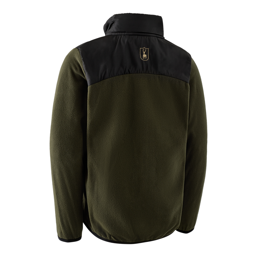 Youth Northward Fleece Jakke Green - Deerhunter