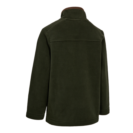 Youth Cumbria Fleece Jakke - Forest Ember - Deerhunter