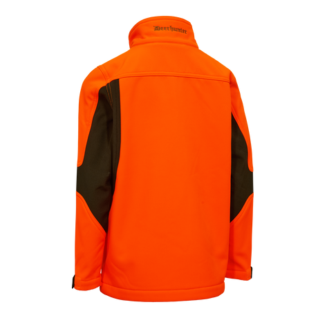 Youth Rogaland Softshell Jakke - Safety Orange - Deerhunter