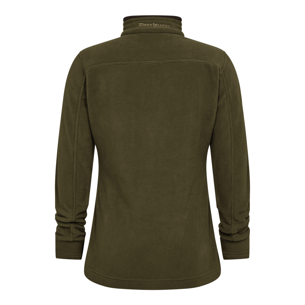 Lady Eagle Fleece Jakke Tarmac Green - Deerhunter