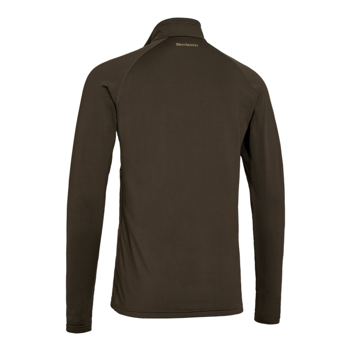 Heat Game ½-Zip Undershirt - Wood - Deerhunter