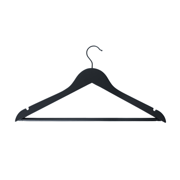 Træbøjle BLACK with - DH Logo -  Deerhunter