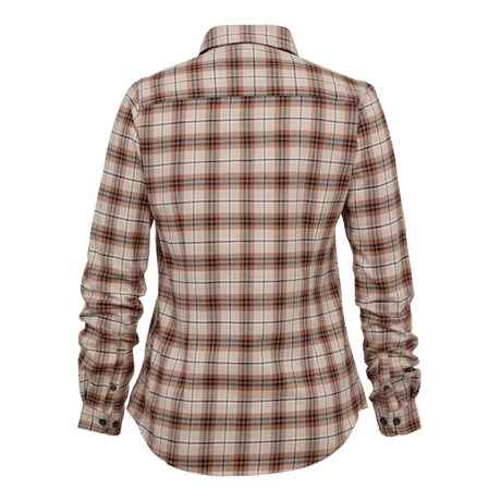 Lady Louisa skjorte Orange Check - Deerhunter