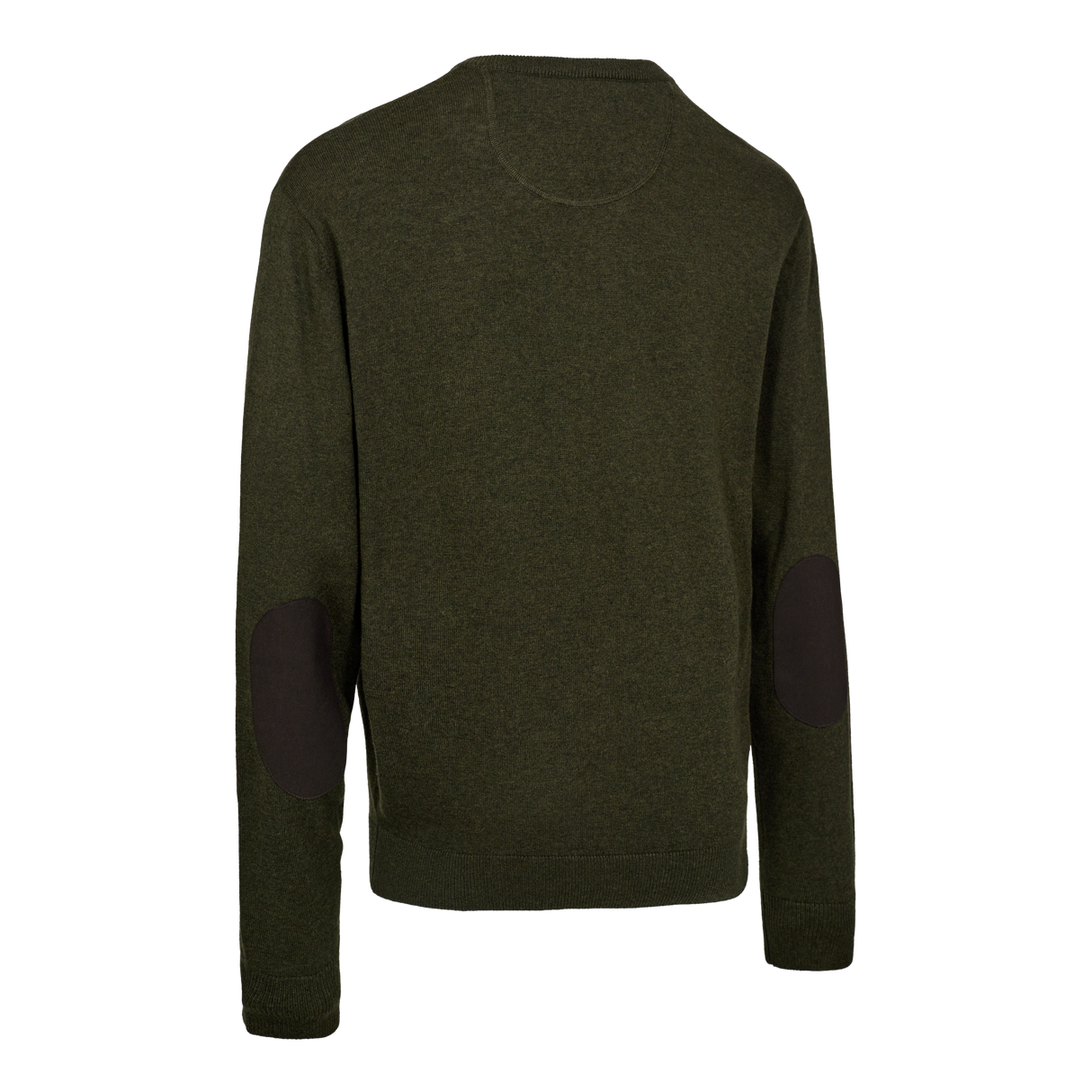 Harrington Strik med V-hals - Forest Ember Melange - Deerhunter